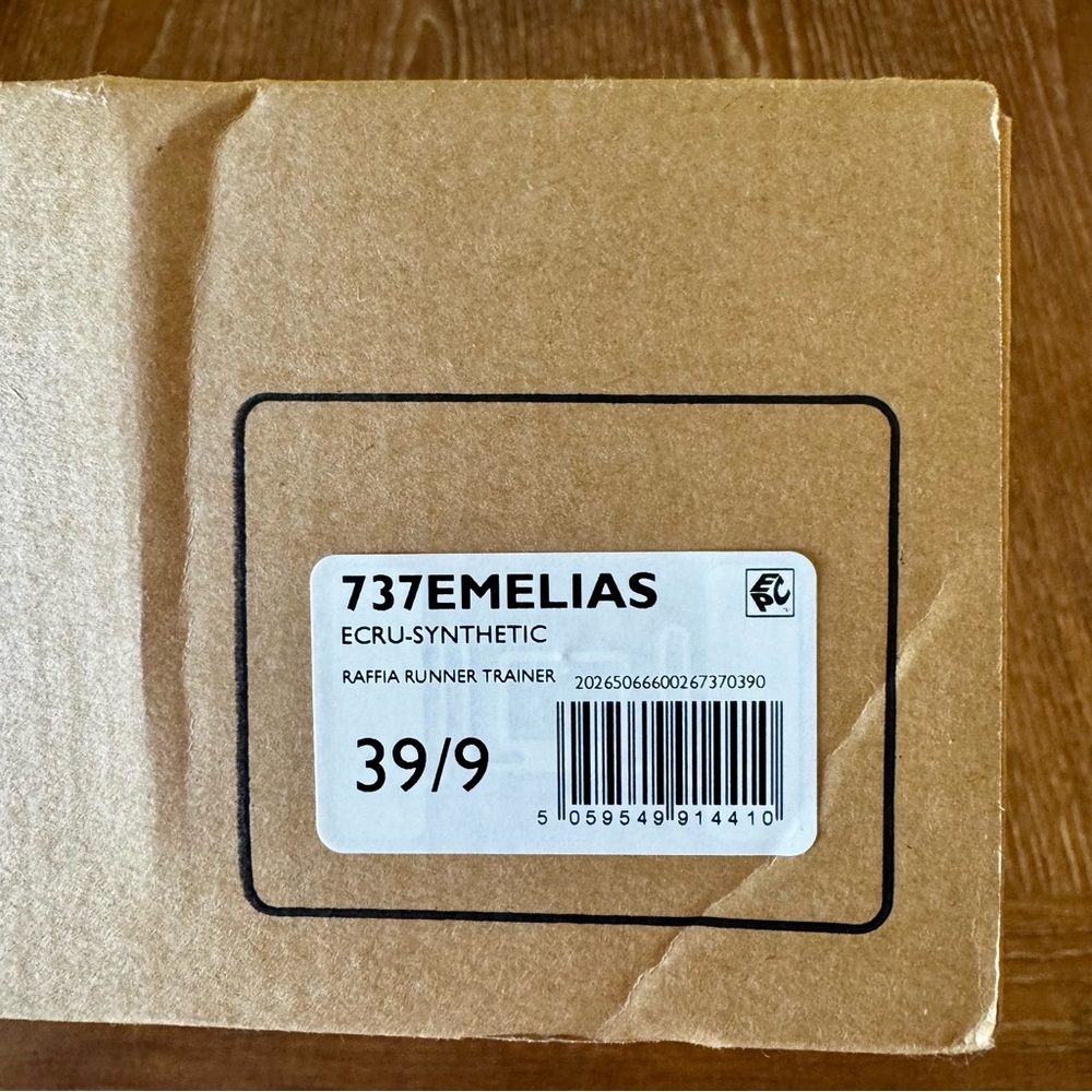 NIB Dune London ecru Emelias runners / trainers 9M - Picture 11 of 13